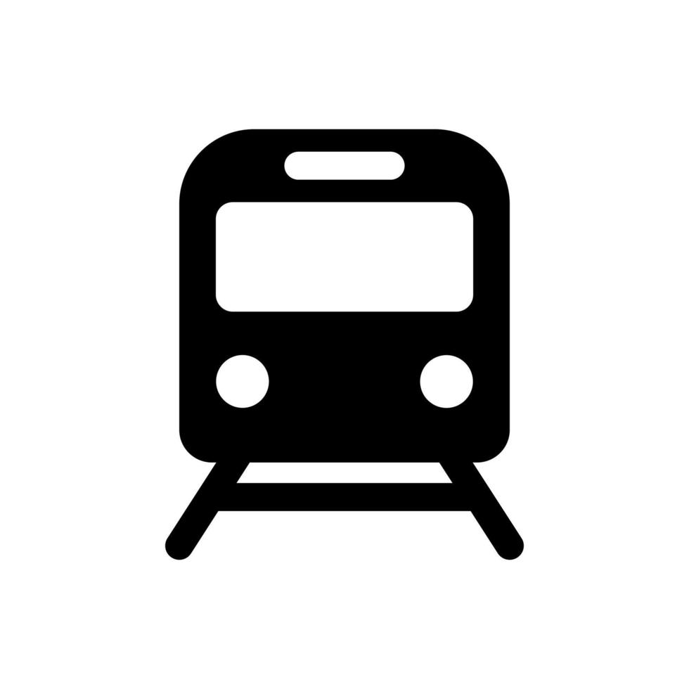 train-icon-vector